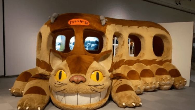 Catbus pada Pameran Ghibli di Niigata (PR Times).