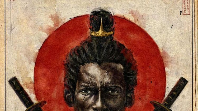 Ilustrasi samurai berkulit hitam, Yasuke (Instagram/Anthony Azekwoh)