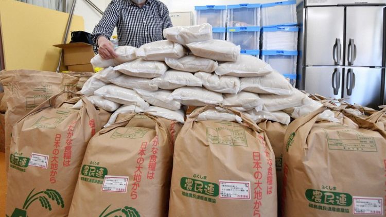 Ilustrasi tumpukan karung beras (Kenji Konoha/Mainichi). Ilustrasi tumpukan karung beras (Kenji Konoha/Mainichi).