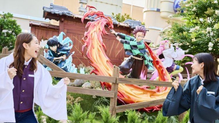 Tampilan Universal Studios Japan X Demon Slayer