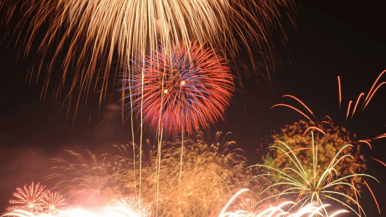 Festival Kembang Api Showa Kinen Park Festival Kembang Api Showa Kinen Park