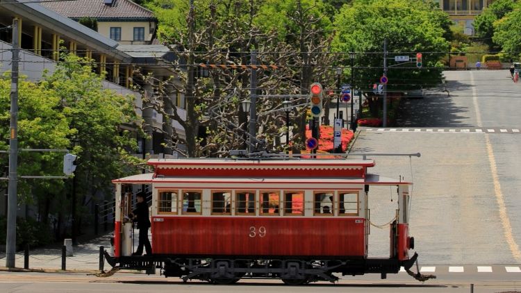 Trem Haikara-go yang bernuansa klasik (Visit Hokkaido).