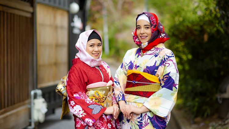 Ilustrasi. Wisatawan Muslim di Jepang (Japan Today).