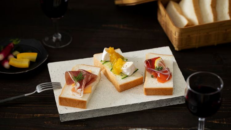 Roti mewah Shokupan (Ginza Nishikawa)