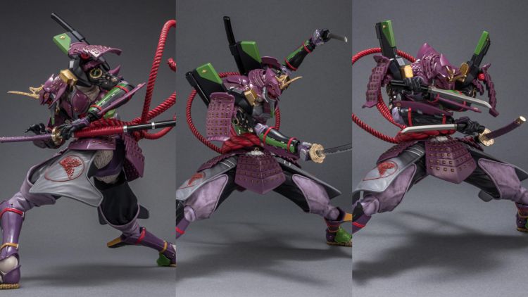 Figur baru Evangelion yang menampilikan Eva Uni-01 memakai kostum samurai (Sen-Ti-Nel)
