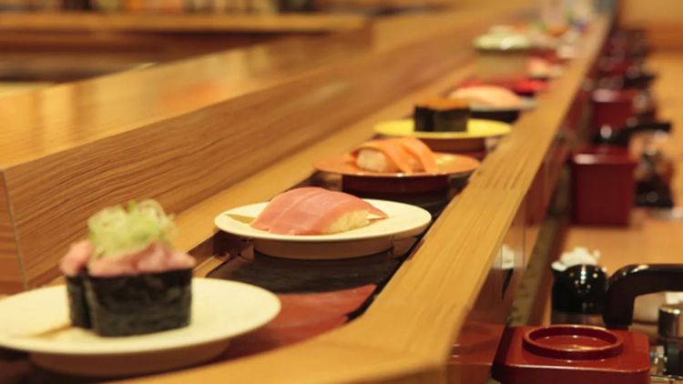 Ilustrasi Kaitenzushi (Forbes Japan)