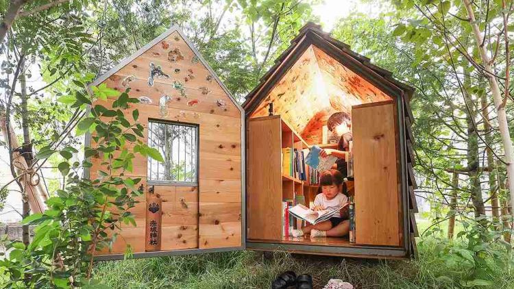 Toko buku terkecil di dunia yang berhasil diakui oleh World Guinness Records (Yomiuri Shimbun) Toko buku terkecil di dunia yang berhasil diakui oleh World Guinness Records (Yomiuri Shimbun)