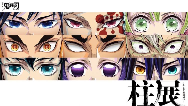 Demon Slayer: Kimetsu no Yaiba Hashira Exhibition – Event Visual Pameran Demon Slayer: Kimetsu no Yaiba di CREATIVE MUSEUM TOKYO