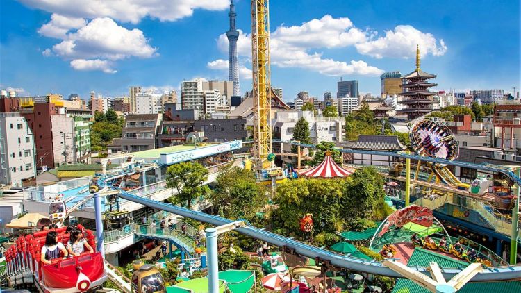 Asakusa Hanayashiki merayakan hari jadinya yang ke-170 pada tanggal 7 Agustus 2023
