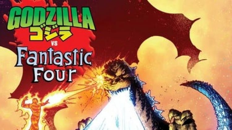 Poster kolaborasi resmi Toho International dan Marvel Comics Poster kolaborasi resmi Toho International dan Marvel Comics