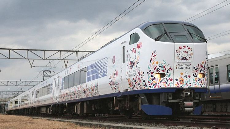 Hello Kitty Haruka Train