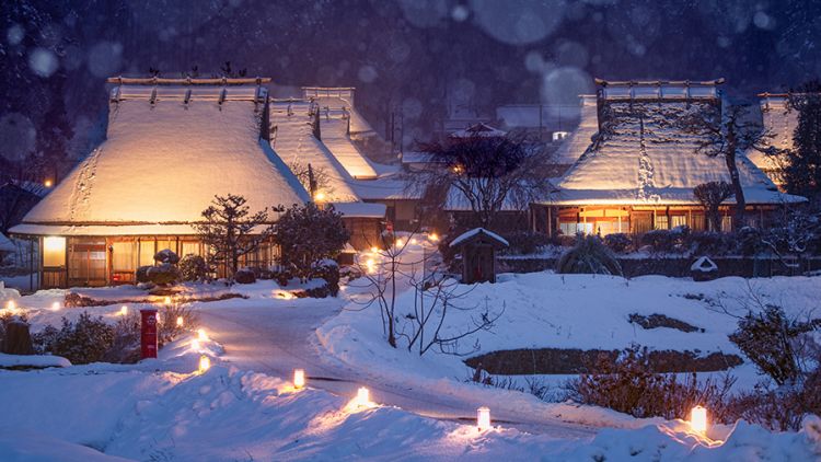 Kayabuki no Sato Snow Lantern Festival