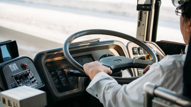 Ilustrasi. Sopir bus