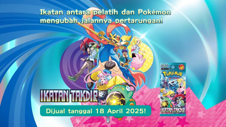 Ilustrasi Komersial Pokémon Game Kartu Koleksi “Ikatan Takdir” Ilustrasi Komersial Pokémon Game Kartu Koleksi “Ikatan Takdir”
