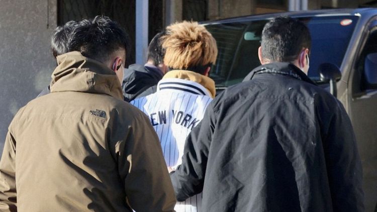 Seorang WNA asal Filipina ditangkap di Kiryu, Prefektur Gunma pada 6 Februari 2025 (Kyodo)