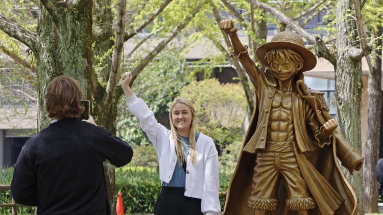 Tur Wisata Patung Anime One Piece Dibuka di Prefektur Kumamoto