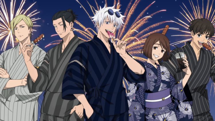 Ilustrasi Kolaborasi Lawson x Jujutsu Kaisen (lawson.co.jp)