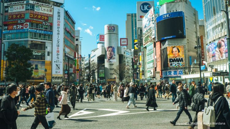 Shibuya Crossing Road, Tokyo, Japan Shibuya Crossing Road, Tokyo, Japan