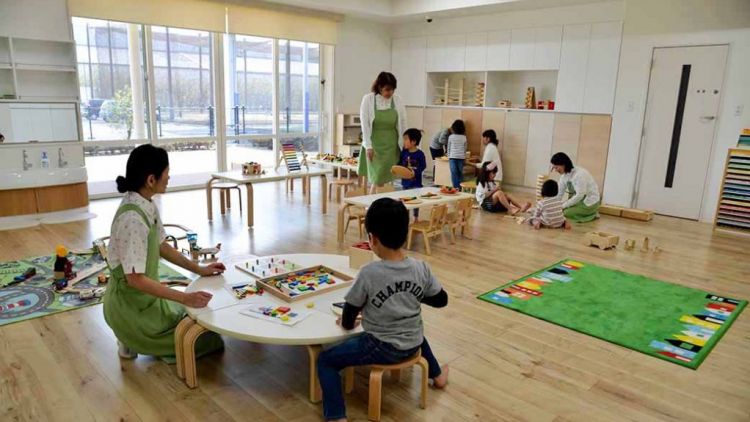 Ilustrasi. Sekolah penitipan anak di Jepang Ilustrasi. Sekolah penitipan anak di Jepang