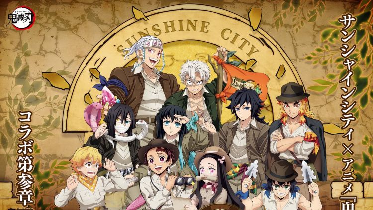 Demon Slayer x Sunshine City