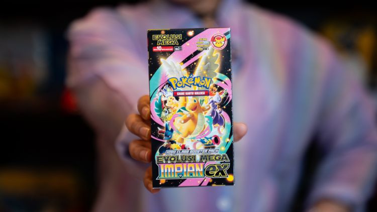 Box Pokémon Game Kartu Koleksi “Evolusi Mega Impian ex” 