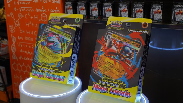 Pokémon Evolusi Mega ex dalam Format Starter Deck Siap Main