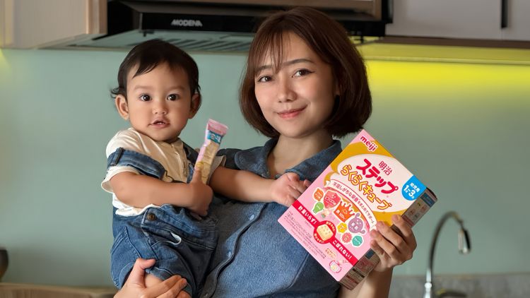 Meiji Step Rakuraku Cube