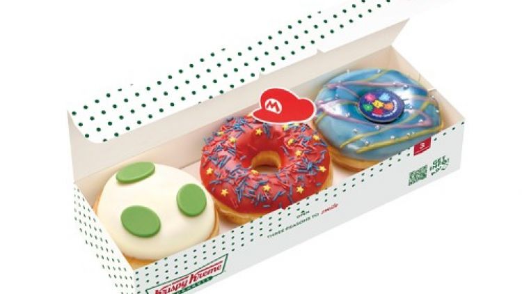 Krispy Kreme Rilis Donat Bertema Super Mario Edisi Terbatas di Jepang