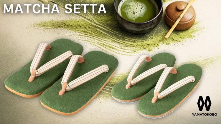 Bukan untuk Diminum Namun Matcha Ini Jadi Sandal
