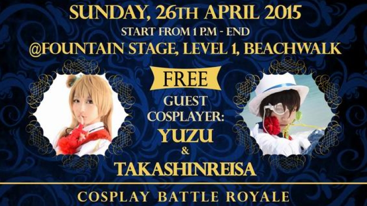 26 April 2015 - Beachwalk Royale Cosplay Competition Bali