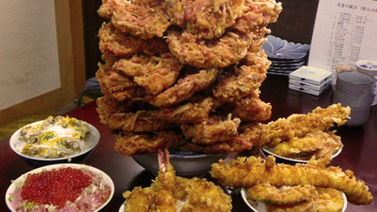 Apa Jadinya Kalo 40 Kakiage Tempura Disajikan dalam Satu Mangkuk (1)