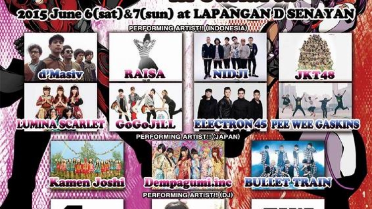 COUNTDOWN ASIA FESTIVAL in Jakarta