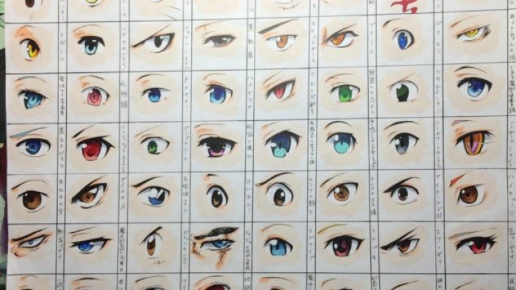 Dapatkah kalian mengenali beraneka mata dari anime ini Dapatkah kalian mengenali beraneka mata dari anime ini