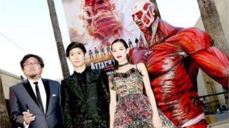Film live-action Attack on Titan diputar perdana di Hollywood