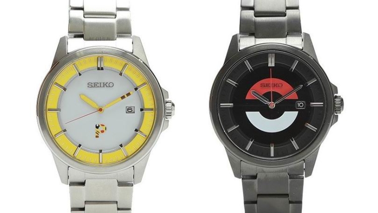 Jam tangan Pokemon yang mewah diproduksi melalui kolaborasi SEIKO dan BEAMS