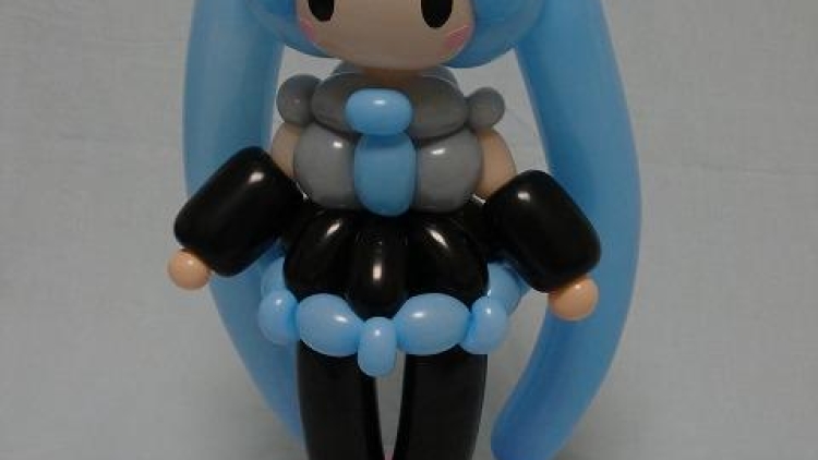 Lucunya! Seniman balon dari Jepang pamerkan hasil karyanya (1)
