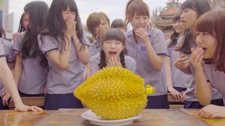 NMB48 tampil di Taiwan dalam video musik untuk lagu Durian Shonen