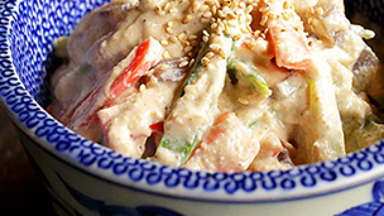 Resep membuat sayuran dengan saus tofu yang cepat dan mudah ala Jepang