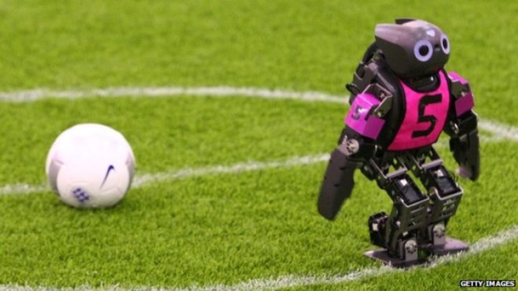 Sugoi! Robot-robot humanoid dari Jepang menang 1-0 di RoboCup World Championships! (1)