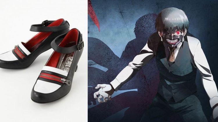 Super Groupies membuat sepatu Tokyo Ghoul yang keren!