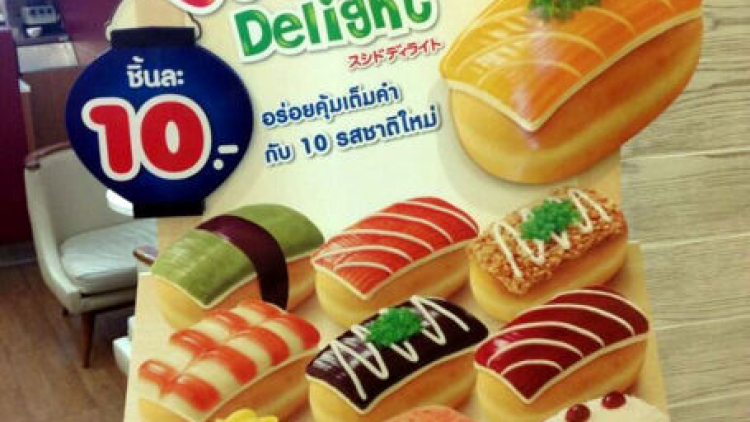 SushiDo, Perkawinan Unik Sushi dan Donat