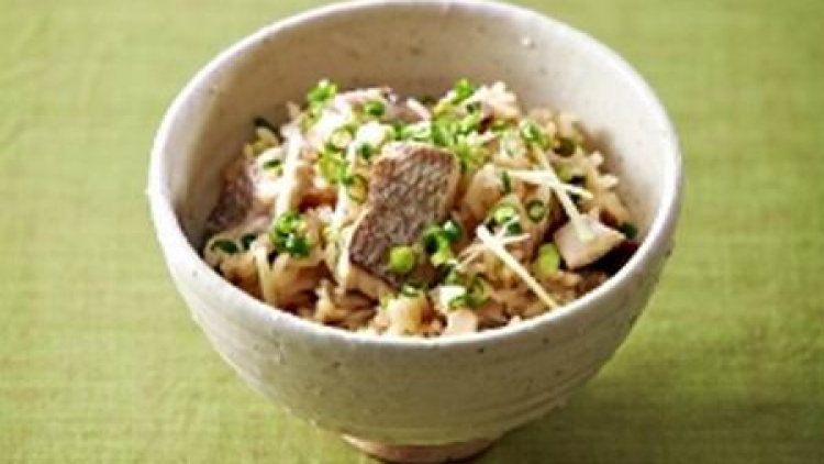 Tai-meshi, nasi masak ikan kakap merah dari Jepang (1)