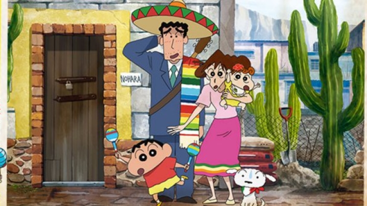 Trailer baru film anime 'Crayon Shin-Chan My Moving Story! Cactus Large Attack!' telah dirilis