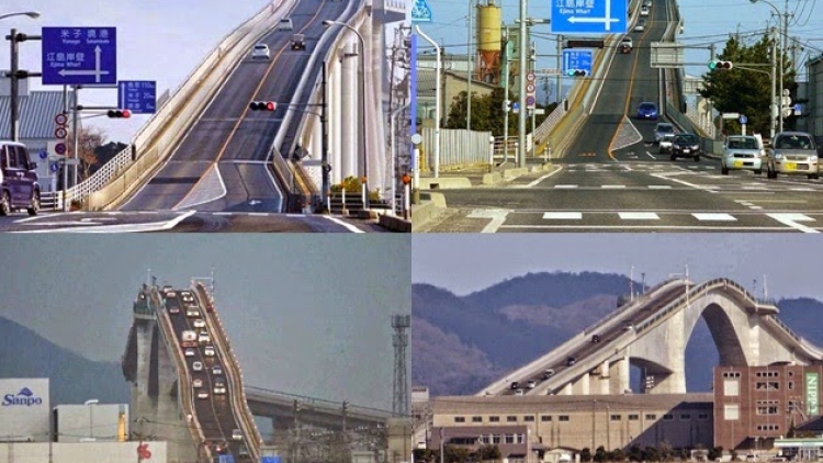 Wow! Ada Jembatan Layang Ekstrim Di Jepang! Wow! Ada Jembatan Layang Ekstrim Di Jepang!