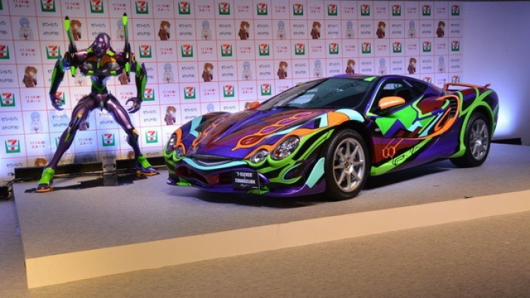 Wow! Mobil sport Evangelion akan ditampilkan di galeri Tokyo! (2)