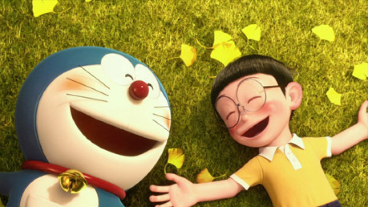 doraemon stand by doraemon stand by