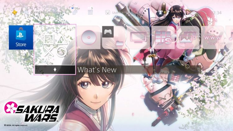 Sakura Wars PS4 Themes