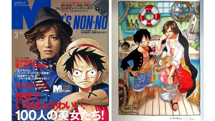Takuya Kimura dan Luffy One Piece (aramajapan.com)