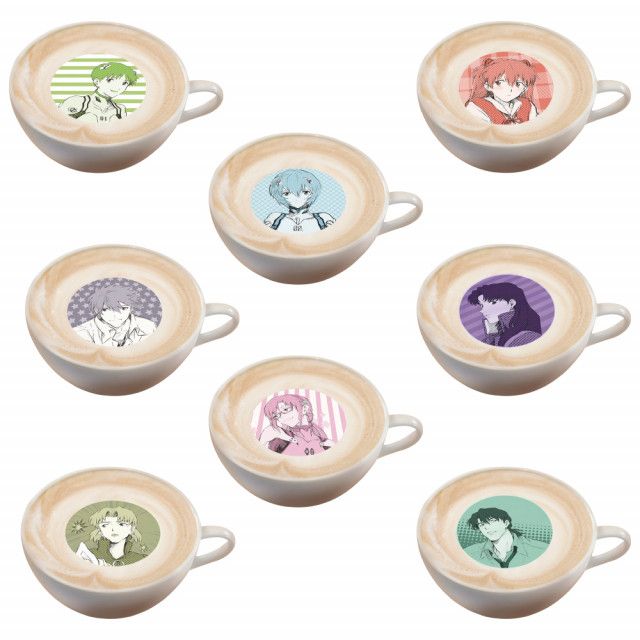 Cafe Latte Art Evangelion (jw-webmagazine.com)