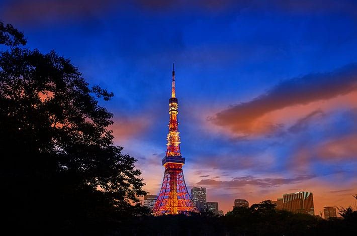 Pemandangan Tokyo Tower